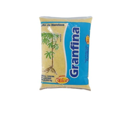FARINHA DE MANDIOCA AMARELA GRANFINA 1KG