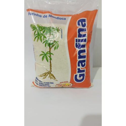 FARINHA DE MANDIOCA BRANCA GRANFINA 1KG