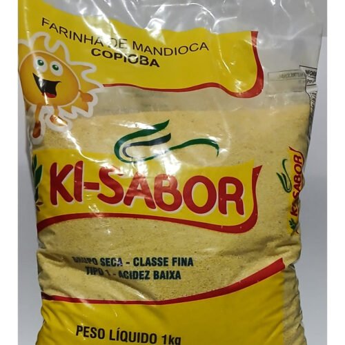 FARINHA DE MANDIOCA AMARELA KI-SABOR 1KG
