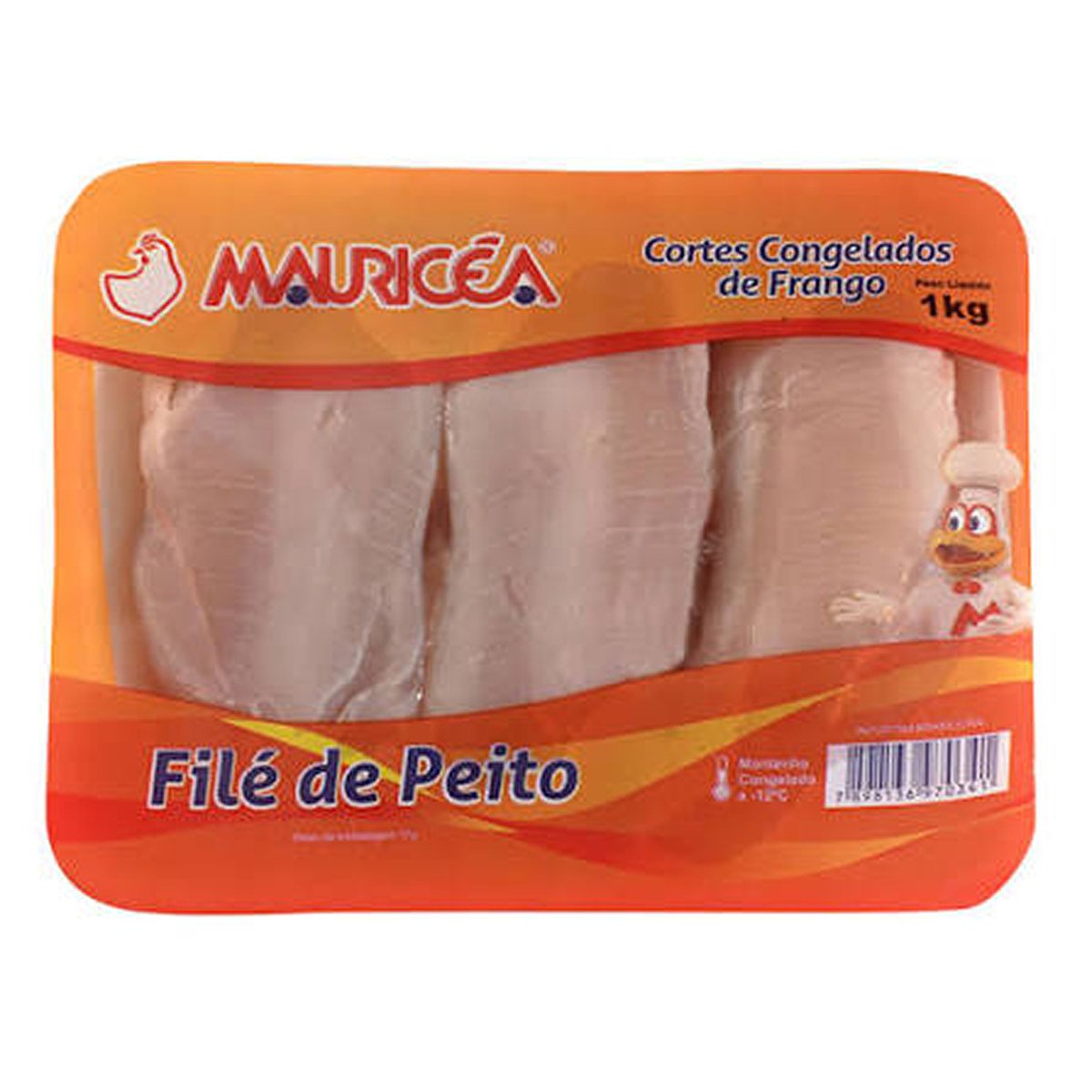 FILE DE PEITO BANDEJA MAURICEIA 1KG