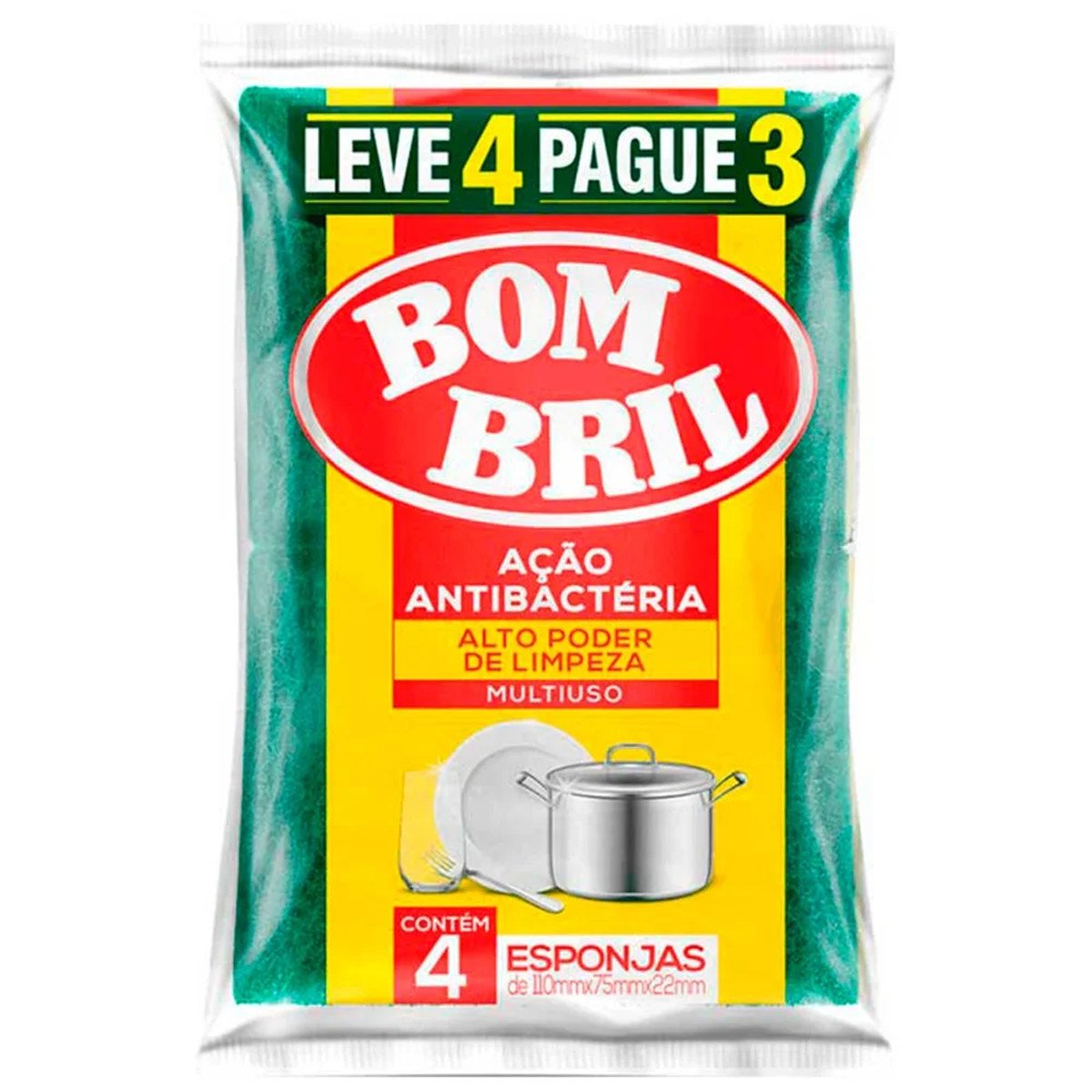 ESPONJA BOMBRIL L4P3