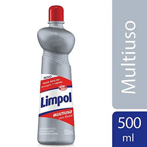 LIMPOL MULTIUSO COM ALCOOL 500ML
