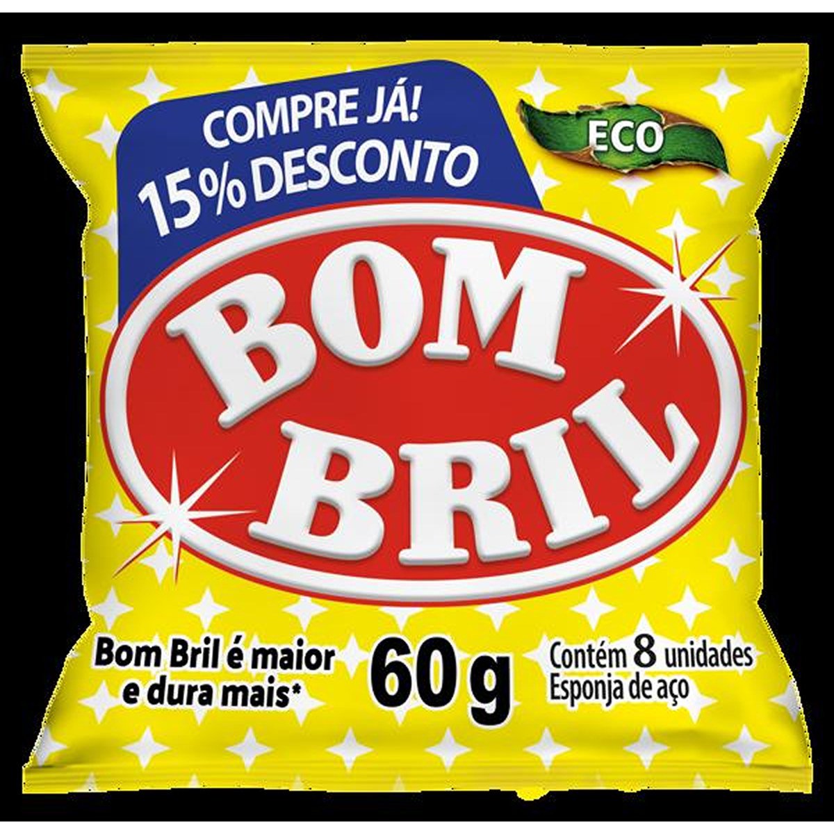LA DE AÇO BOM BRIL 15% DESCONTO C/8