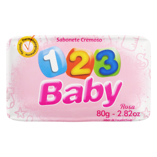 SABO. 123 BABY (ROSA) 80G