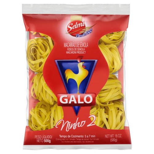 //MACARRAO NINHO 2 SEMOLA GALO 500G