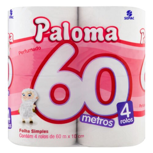 PAPEL HIG. PALOMA SUPER PERF 60M