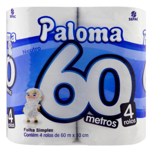 PAPEL HIG. PALOMA SUPER NEUTRO 60