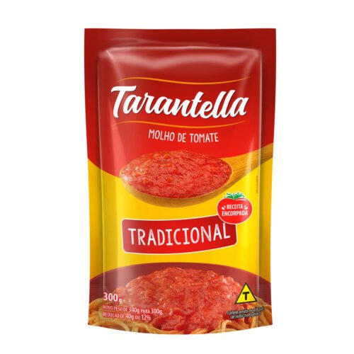 MOLHO DE TOMATE TARANTELLA TRADICIONAL 300G