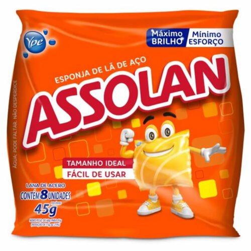 LA DE AÇO ASSOLAN PCT C/8
