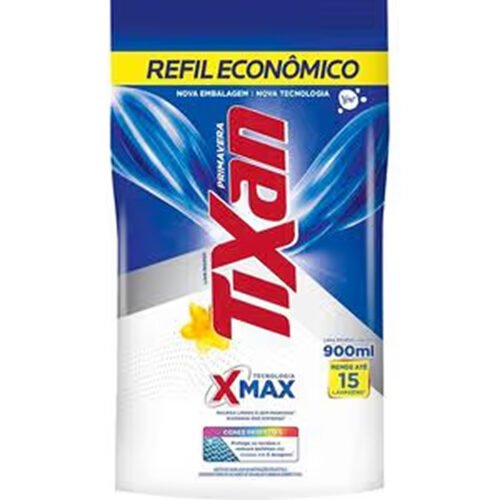 LAVA ROUPA LIQ. PRIMAVERA REFIL TIXAN 900ML
