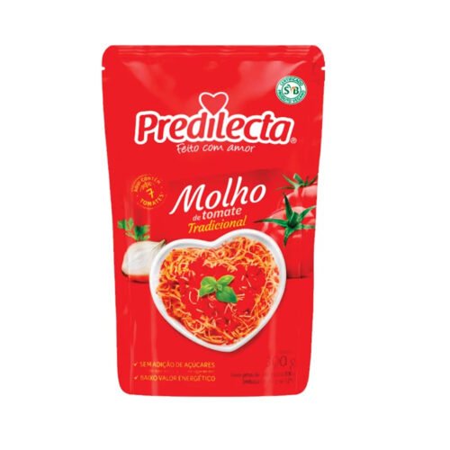 MOLHO DE TOMATE TRADICIONAL PREDILECTA 300G