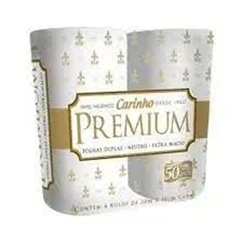 PAPEL HIG. CARINHO PREMIUM NEUTRO C/4