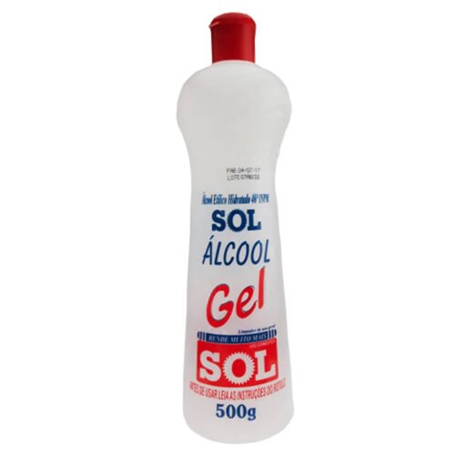 ALCOOL GEL SOL 70 GRAUS