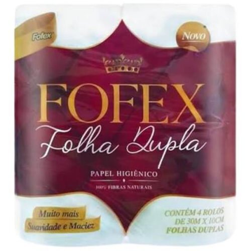 PAPEL HIG. FOLHA DUPLA FOFEX C/4 30M
