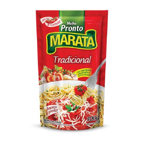 MOLHO DE TOMATE TRADICIONAL MARATA 300G