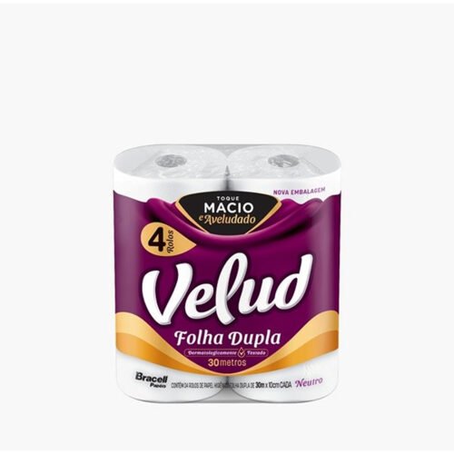 PAPEL HIG VELUD F DUPLA 1X4X30MT
