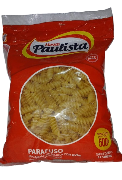 MACARRAO PARAFUSO PAULISTA 500G